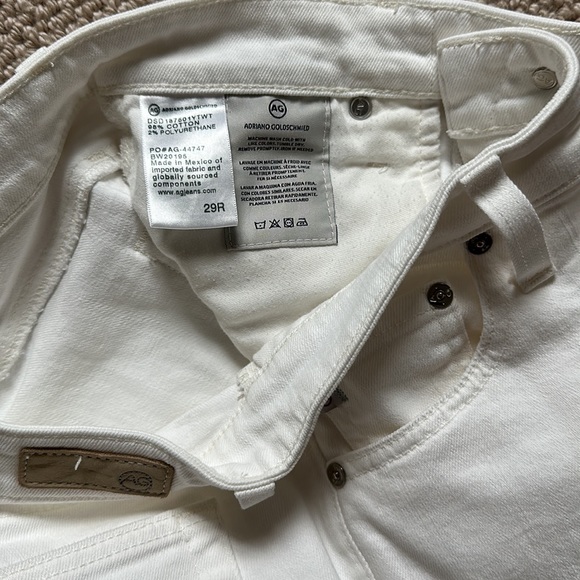 AG Adriano Goldschmied white skinny jeans - Picture 4 of 5